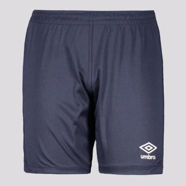 Imagem de Calção Umbro Legacy Juvenil Marinho, 10 ANOS