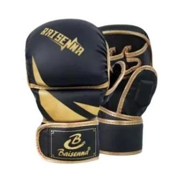 Imagem de Luvas De Boxe De Couro PU Espessadas Para Adultos E Crianças, Meio Ded