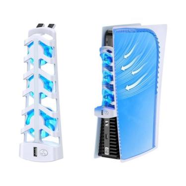 Imagem de Ventilador Silencioso De 3 Velocidades Com Porta USB Para Console De J
