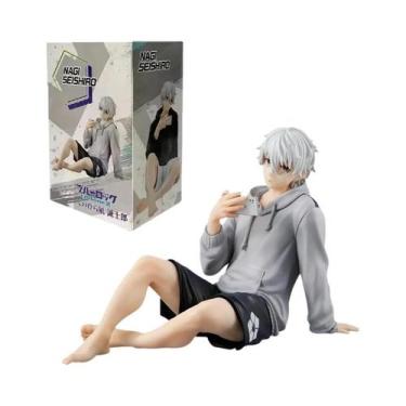 Imagem de Figura De Anime Blue Lock 9cm Nagi Seishiro PVC Boneco De Mesa Fofo Mo