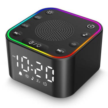 Imagem de Despertador de máquina de som White Noise Zelaclock com 30 sons