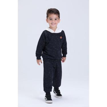 Imagem de Conjunto Infantil de Inverno Masculino Moletom Jet-Masculino