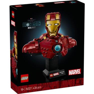 Imagem de Lego Marvel - Busto Do Homem De Ferro Mk4 - 436 Peças - 76327