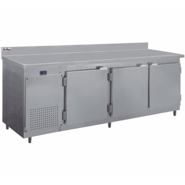 Imagem de Balcão De Encosto 3 Portas RF042 Inox Frilux 220V