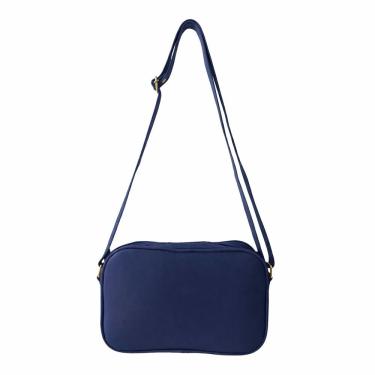 Imagem de Bolsa Transversal Direto De Fábrica Topgrife Atacado Matelassê Couro Legítimo Cor Azul...