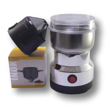 Imagem de Kit Moedor Elétrico e Coador de Café 150W para Triturar Grãos, Sementes e Temperos com...
