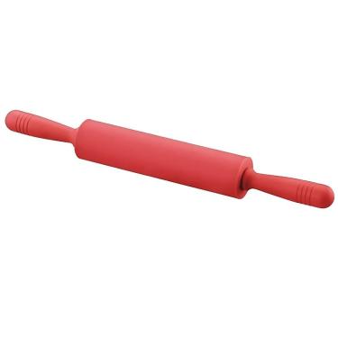 Imagem de Rolo para Abrir Massas FS24 com Revestimento em Silicone Leve e Resistente para Cozinha...