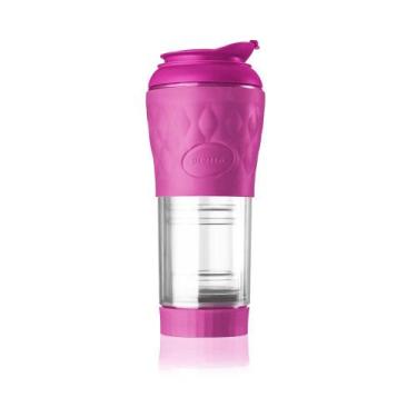 Imagem de Cafeteira Portátil Rosa 350ml - Pressca