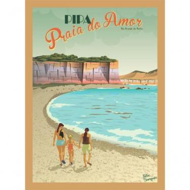 Imagem de Quebra Cabeça Praia Do Amor Pipa 1014 Peças -98 X 70cm