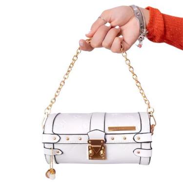 Imagem de Bolsa Branca Em Couro - Kakalu Giovanile
