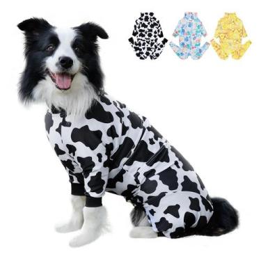 Imagem de Traje de Recuperação para Cães ExploreU Leve e Respirável Tamanho Médi