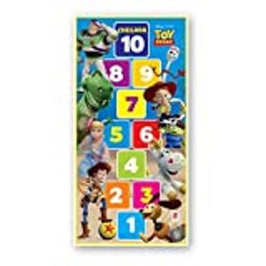 Imagem de Tapete de Atividades Amarelinha Toy Story Amarelo 373 Líder - Lider