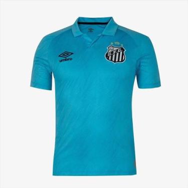 Imagem de Camisa Umbro Santos 2025 Edição Especial Nº 10 Neymar Azul  Oficial, C