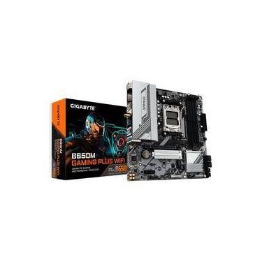 Imagem de Placa Mãe Gigabyte B650M Gaming Plus WiFi DDR5 Socket AM5 Chipset AMD 