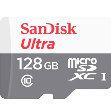 Imagem de Cartão de Memória Ultra 128GB Micro sd - Sandisk