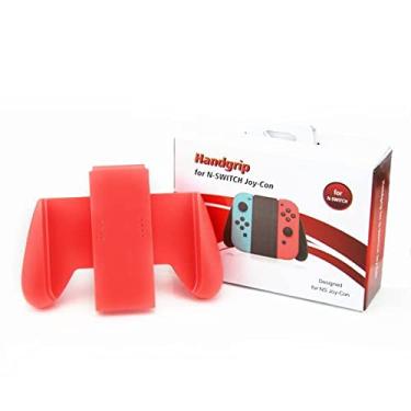 Imagem de Grip Suporte De Controle Joy Con Nintendo Switch Vermelho