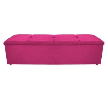 Imagem de Calçadeira Munique 195 Cm King Size Suede Pink