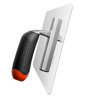 Imagem de Atlas - Desempenadeira em Aço Inoxidável Trapézio com Base Chanfrada e Cabo Emborrachado.