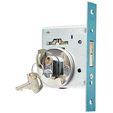 Imagem de Fechadura Ext Com Bico Duplo Para Portas De Correr, Arouca Fechaduras, 1006/086-Z-Ip, Cromado Escovado