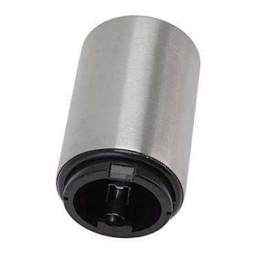 Imagem de Abridor de garrafas de aço inoxidável abridor de garrafas automático de aço inoxidável prensa multifuncional bar tampa de garrafa abridor de garrafa de cerveja pressionando abridor de garrafas (8,5 x 5 x 5 cm 430 aço inoxidável)