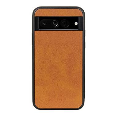 Imagem de For Google Pixel 7 Pro Accurate Hole Two-color Texture PU Phone Case