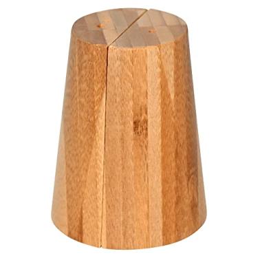 Imagem de Mimo Style Conjunto Saleiro e Pimenteiro Ecokitchen 8cm de Altura, Feito Inteiramente de Bambu, 100% Ecológico. Resistente e Durável, Elegante Para Sua Cozinha e Sua Mesa Para Seus Convidados