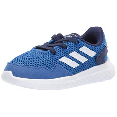Imagem de Tênis infantil Adidas Archivo, Blue/White/Dark Blue, 6 Big Kid