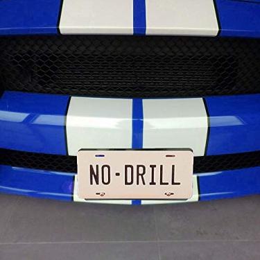Imagem de Dasen Lower Grille Front License Plate Mount Bracket Removable Compatible with Ford Mustang Shelby GT350 2015-2021, No Drilling