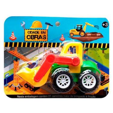 Imagem de Caminhão Trator Infantil De Fricção Colorido - Fx