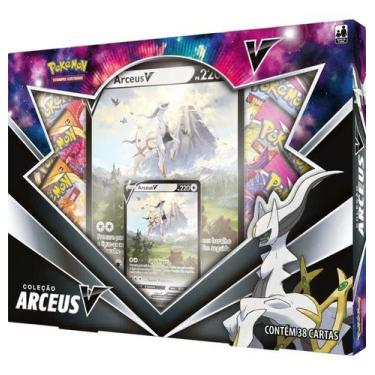 Box Treinador Pokémon Lendário Arceus Carta Holográfica - Copag