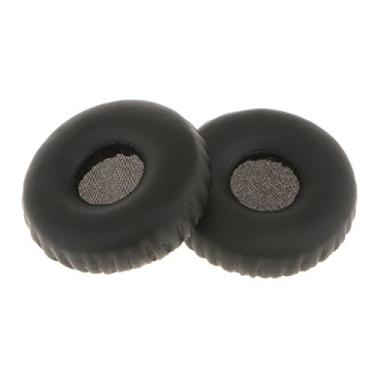 Imagem de Gazechimp 1 Par Almofadas Macias Almofadas De Orelha Compatíveis Com Fones De Ouvido Jbl E40 E40bt - Preto