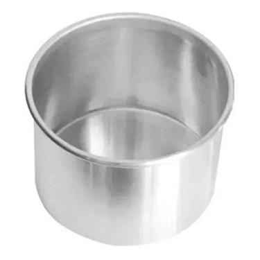 Imagem de Forma Redonda Para Bolo 15x10cm em Alumínio