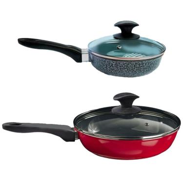 Imagem de Jogo Frigideiras Antiaderente Cerâmica Javali 16 e 24cm N08