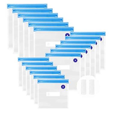 Imagem de Sacos reutilizáveis Sous Vide – 18 sacos de zíper a vácuo para armazenamento de alimentos e cozimento Sous Vide