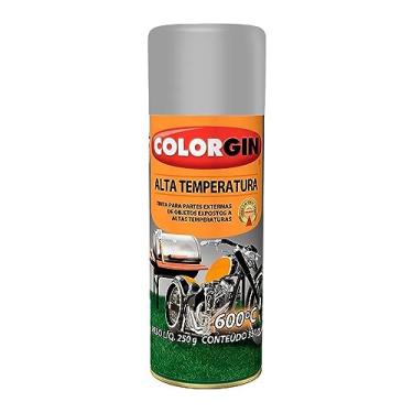 Imagem de Tinta Spray Colorgin Alta Temperatura 723 Alumínio