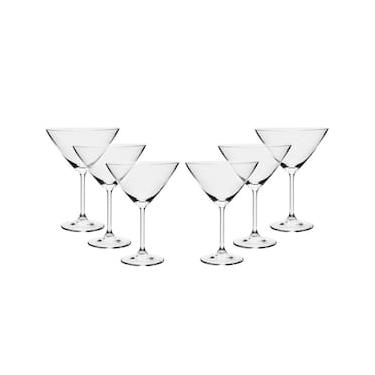 Imagem de Conjunto de Taças para Martini Bohemia em Cristal 280 ml - 6 Peças