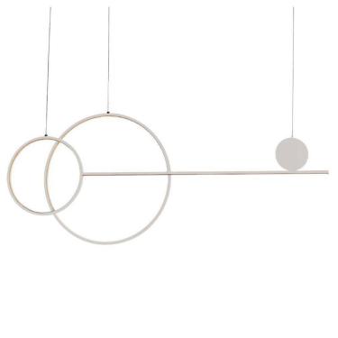 Imagem de Lustre Pendente Quality Mallen LED 36W - Branco