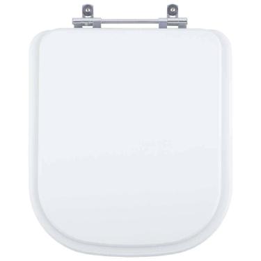 Imagem de Tampa De Vaso Sanitário Laqueado Lyon Branco Para Bacia Sensea