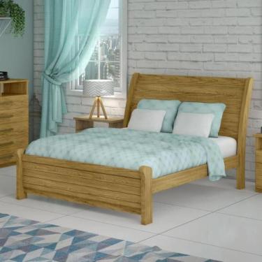 Imagem de Cama Siena 100% Mdf Casal 1,40 Bianchi Móveis