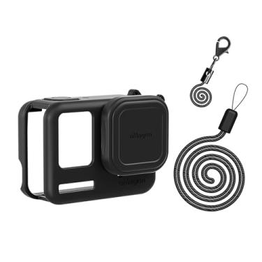 Imagem de Daconovo Kit protetor de câmera de silicone AC19 Capa protetora de câmera + capa de lente + 2 alças compatíveis com câmera Insta 360 Ace Pro