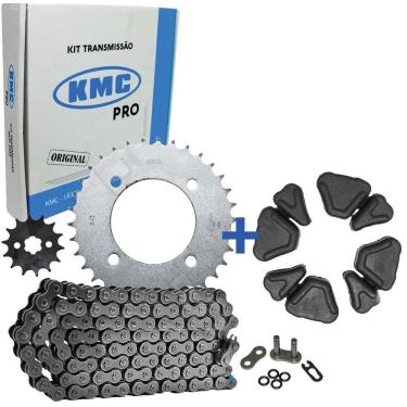 Imagem de Kit Relação + Bucha Coroa-Coxim Biz 125 Com Retentor