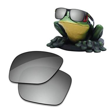 Imagem de Acefrog Lentes de substituição polarizadas revestidas AR para Oakley Holbrook | Holbrook XL | Óculos de sol Holbrook Metal - Star Silver