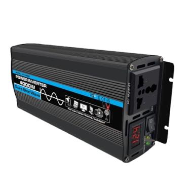 Imagem de Inversor De Onda Senoidal Pura De Pico De 4000W DC 12V/24V/48V/60V Para AC 220V Conversor De Potência Do Carro Inversor (Size : 48V-220V)