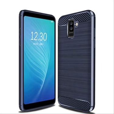 Imagem de Capa para Samsung Galaxy A9 Star Lite, sensação macia, proteção total, anti-arranhões e impressões digitais + capa de celular resistente a arranhões para Samsung Galaxy A9 Star Lite