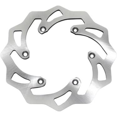 Imagem de Power Parts Rotor de disco de freio traseiro de 220 mm compatível com KTM 85 125 250 300 350 450 500 2016-2024, para Husqvarna 125-500 FE/TE/FC/TC/TX/FX 2016-2024, GasGas MC/EC/EX/ 21-61 a 18 cm.