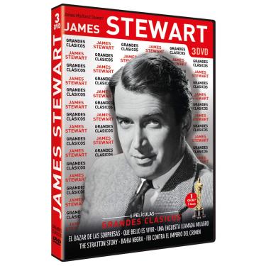 Imagem de Grandes Clásicos James Stewart: (El bazar de las sorpresas/Qué bello es vivir/Una encuesta llamada milagro/The Stratton Story/Bahía negra/FBI contra el imperio del crimen)