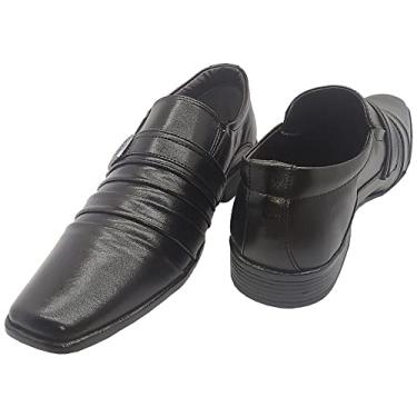 Imagem de Sapato Social Masculino Bertelli 38 Ao 48 Numeração Especial