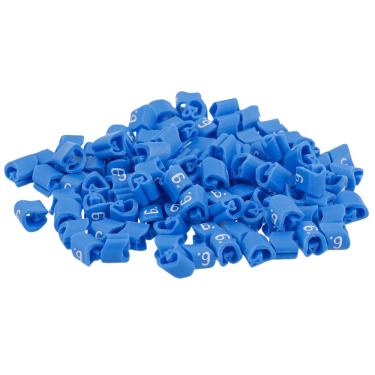 Imagem de Anilha MHG2/5 2,0-5,0mm Azul N° 6 Cod. 516-90664 – Hellermann