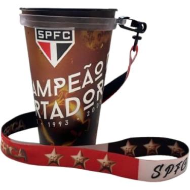 Imagem de Kit Cordão + Copo São Paulo Tricampeão da Libertadores - Oficial