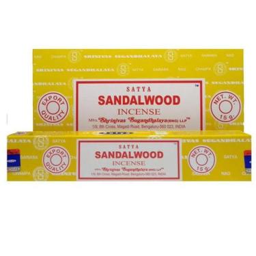 Imagem de Incenso Indiano De Massala Satya Sandalwood 15G